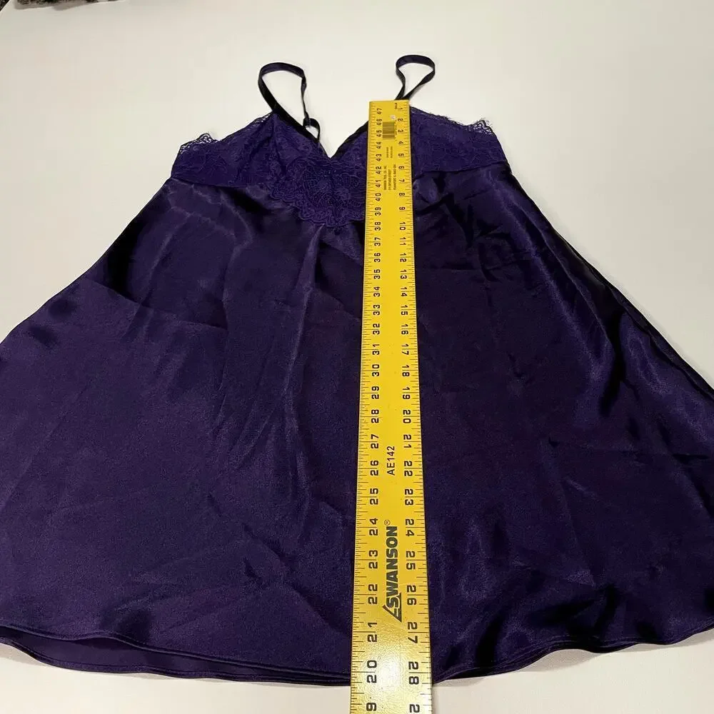 APT 9 Womens Baby Doll Lace Slip/Chemise‎ Slip Lingerie Camisole Size Lg - Picture 7 of 7